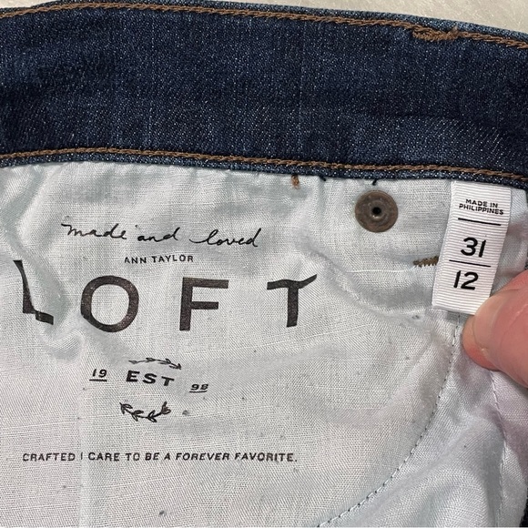 Ann Taylor Loft Raw Hem Shorts - Picture 4 of 6